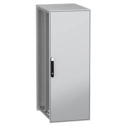 Armadio modulare a pavimento, PanelSeT SFN, acciaio decarbonizzato, piastra di montaggio, 1600x600x800mm, IP55