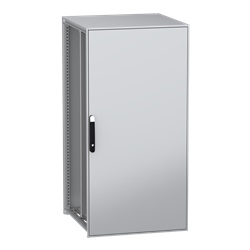 Armadio modulare a pavimento, PanelSeT SFN, acciaio decarbonizzato, piastra di montaggio, 1600x800x800mm, IP55