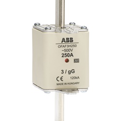 Fusibile NH3 GG 400A 500V protezione circuiti elettrici industriali