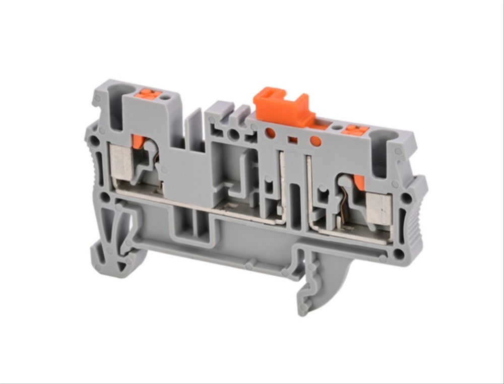 Morsetti componibili sezionatori push-in per guide DIN, 0.08-6 mm², uso elettrico civile e industriale