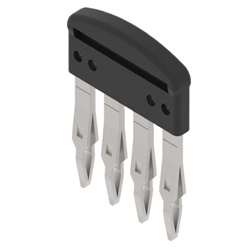 Ponticello collegamento morsetti push-in passo 3,5 mm alta resistenza per installazioni elettriche