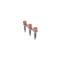 Ponticello morsettiera a vite TBS35 passo 17 mm collegamento elettrico sicuro