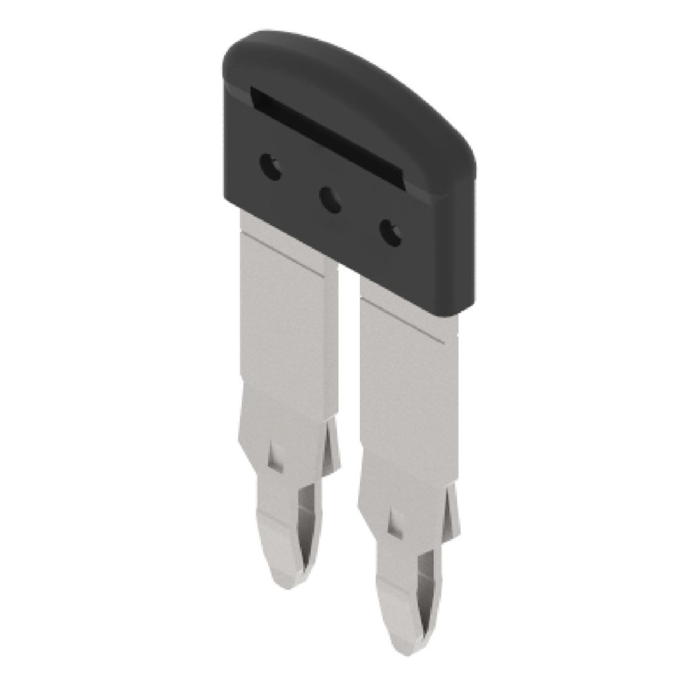 Ponticello collegamento morsetto a vite passo 8 mm 2 contatti per impianti elettrici
