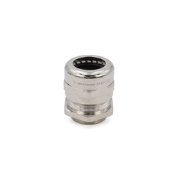 Pressacavo Maxibrass ottone nichelato campo serraggio esteso IP68 per uso industriale