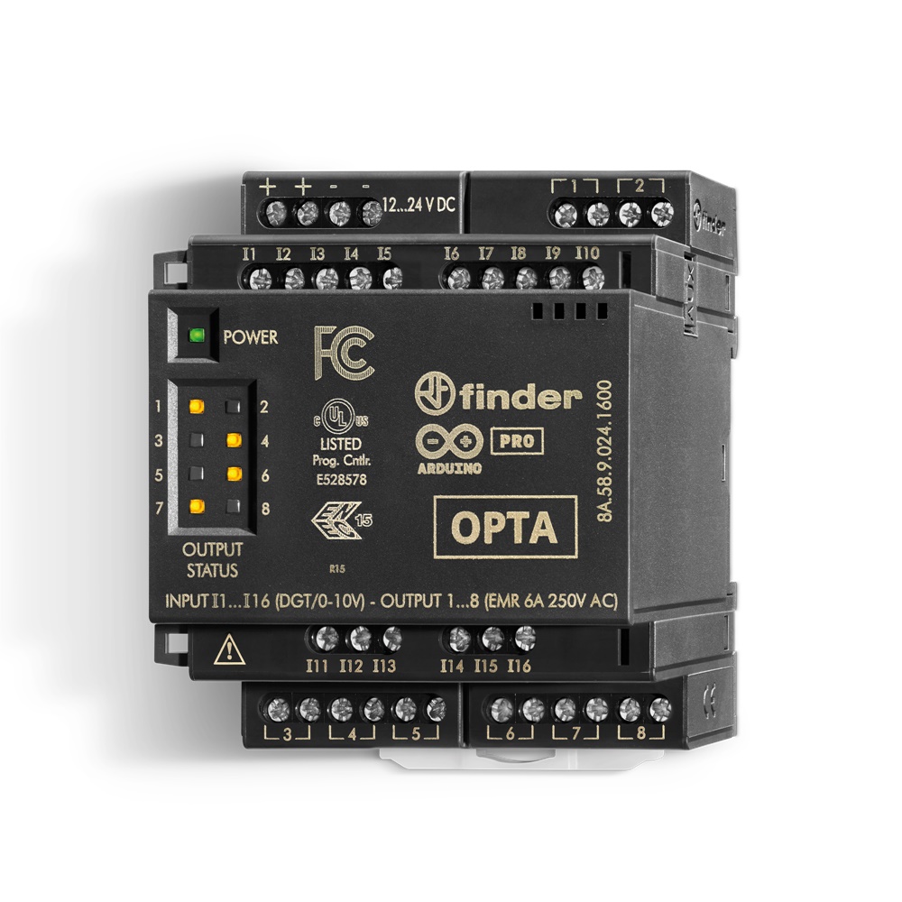Modulo espansione digitale 16 ingressi 8 uscite 12-24V DC controllo automazione industriale
