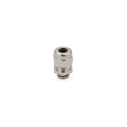 Pressacavo Maxibrass ottone nichelato campo serraggio esteso IP68 per installazioni elettriche robuste