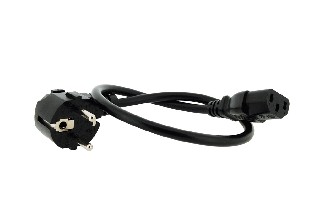 POWER CORD SCHUKO / C13 0,5M