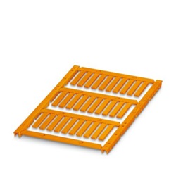Siglatura UCT-WMT 23x4mm arancio per conduttori 801456
