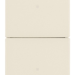 Comando doppio By-me advanced 1 modulo 4 pulsanti domotica LED regolabile canapa