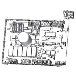Kit sostitutivo ZLX24MA-MR per schede comando ZLJ24 ZL19 controllo accessi