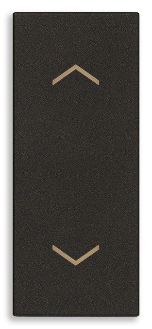PULSANTE COMMUTATORE 2P 10A NERO