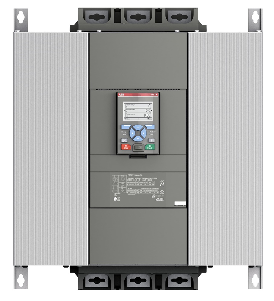 Avviatore graduale PSTX720-600-70 720A 208-600V AC controllo motori industriali pompe ventilatori compressori