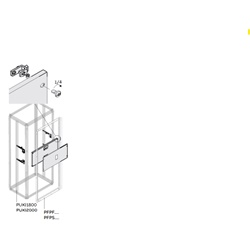 KIT XT6 3-4 poli fisso installazione verticale W600 per impianti elettrici affidabili