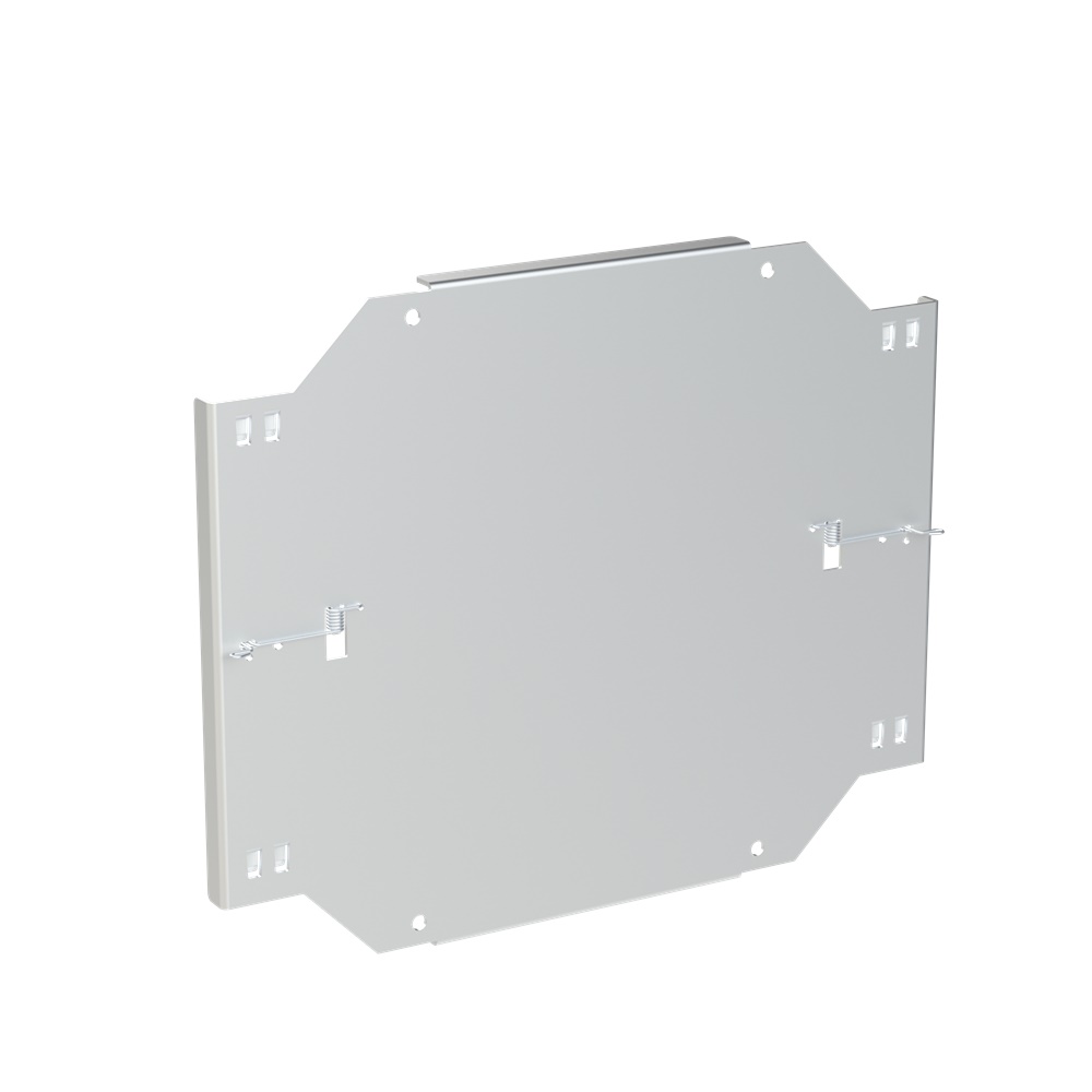 Piastra montaggio metallica 300x400 mm per impianti elettrici professionali