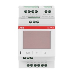 Multimetro digitale D1M 15 Modbus RTU RS485 15 moduli monitoraggio impianti elettrici
