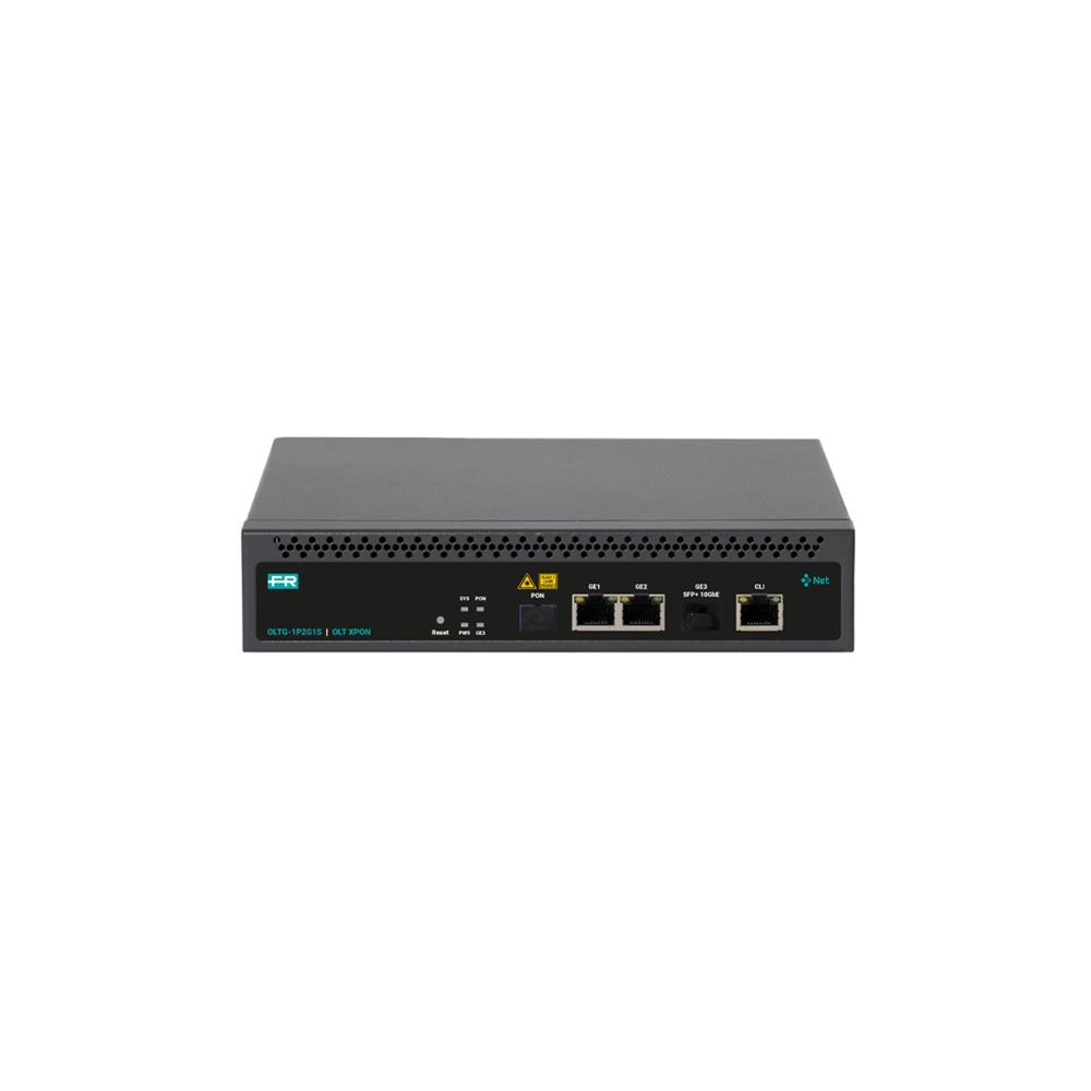 OLT GPON 1PON 2GE 1SFP+ terminale ottico fibra FTTH compact