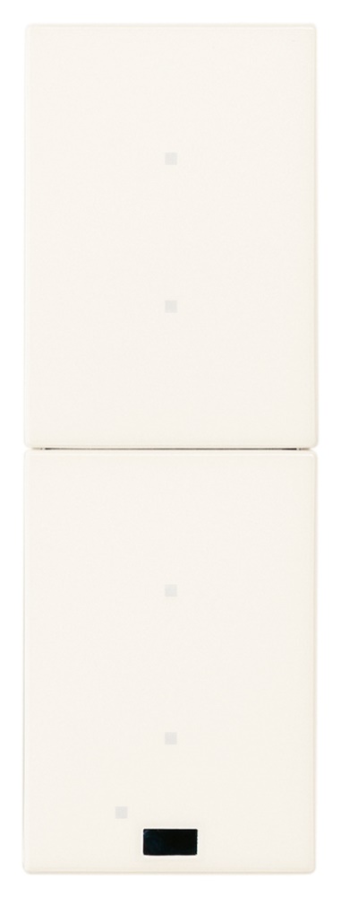Comando doppio domotica XT By-me advanced 4 pulsanti LED bianco 1 modulo frontale