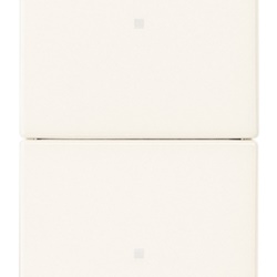 Comando doppio domotica XT By-me advanced 4 pulsanti LED bianco 1 modulo frontale