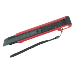 Cutter professionale slim 18 mm lama bloccabile ergonomico per tagli precisi e sicurezza in spazi ristretti