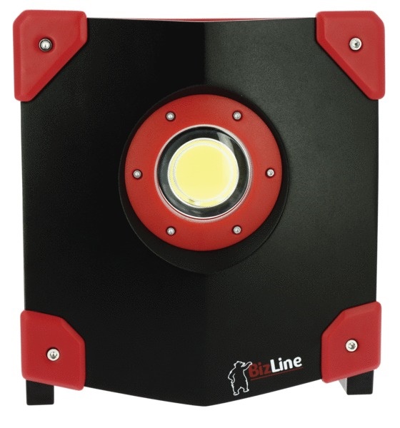 Proiettore LED multi-batteria 40W 5000lm regolabile 4 modalità per cantiere e outdoor