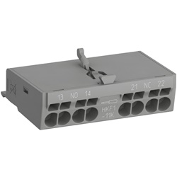 Contatti ausiliari HKF1-11K con terminali Push-In per interruttori manuali MS116 MS132 MS165 controllo elettrico sicuro
