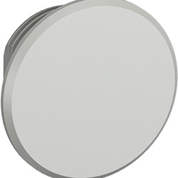 Tappo ottone grigio chiaro resistente per impianti elettrici e tubazioni
