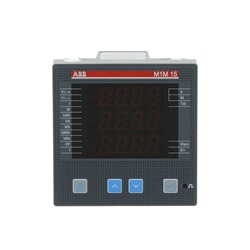 Multimetro digitale M1M 15 Modbus RTU con alimentazione 100-230V AC/DC per monitoraggio sistemi elettrici industriali