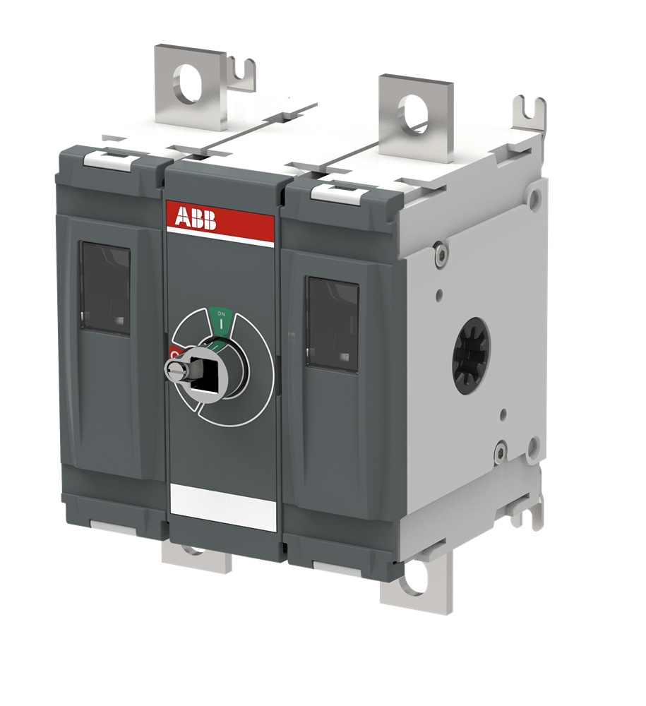 Interruttore bipolare DC 1000V 400A compatto per impianti fotovoltaici industriali