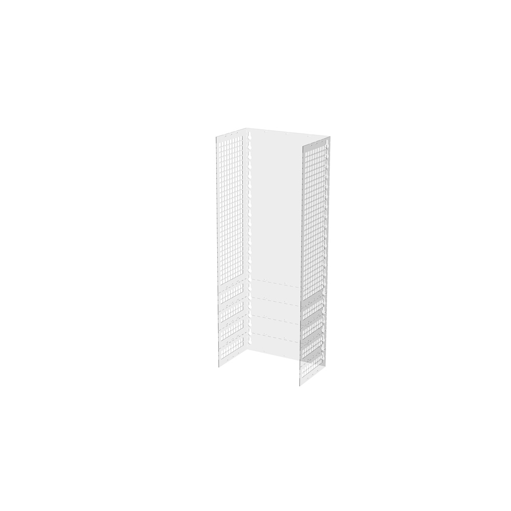 Combinatore segregazione barre verticali 600x400x230 mm per impianti elettrici interni ed esterni