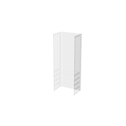 Combinatore segregazione barre verticali 600x400x230 mm per impianti elettrici interni ed esterni