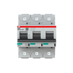 Interruttore magnetotermico S803P-D100 100A 3P 50kA protezione impianti elettrici residenziali industriali