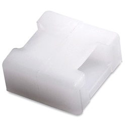 Base montaggio PA6,6 compatta 11x11 mm resistente per applicazioni elettriche professionali