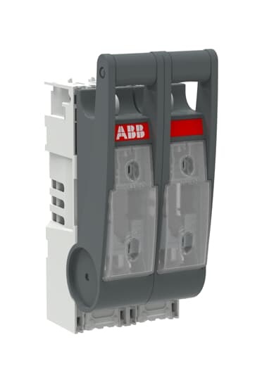 Portafusibile sezionatore NH00 2 poli 160A per quadri elettrici