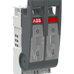 Portafusibile sezionatore NH00 2 poli 160A per quadri elettrici industriali e civili
