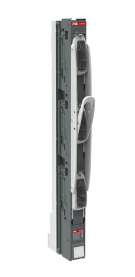 Sezionatore verticale 3 poli con fusibili NH00, maniglia ergonomica, per applicazioni industriali
