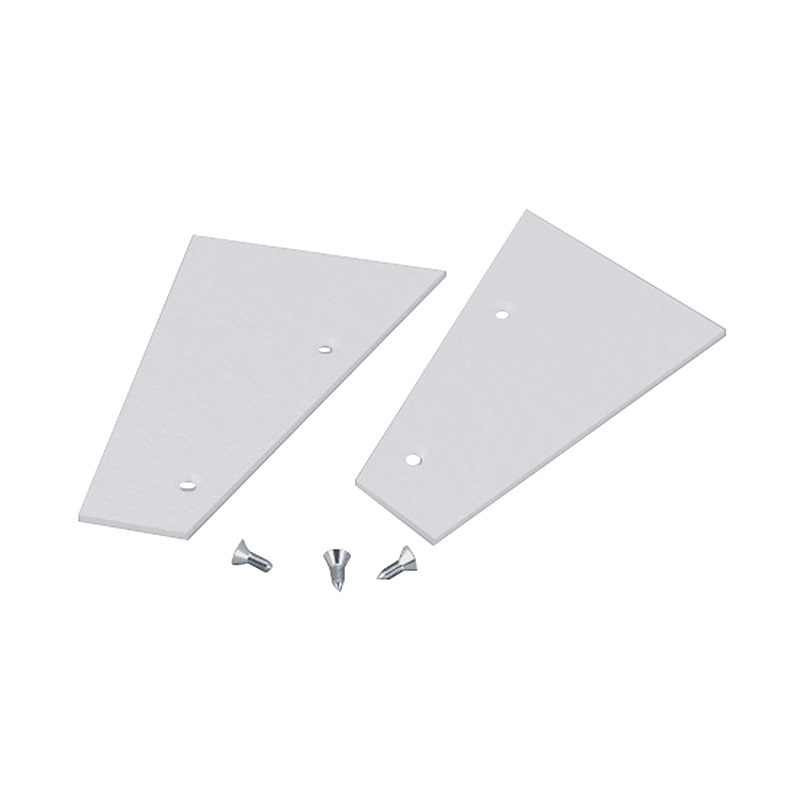 KIT 2 TAPPI VERNICIATI BIANCHI