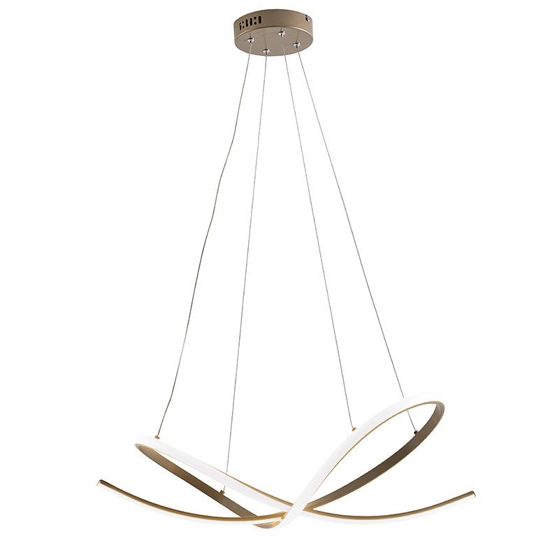 SOSPENSIONE LED ORO SATINATO 45W