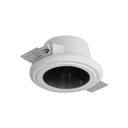 INC IN GESSO GU10 1X13W TONDO N