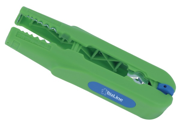 Pinza spelafili bio-based 8-13 mm ergonomica per installazioni elettriche professionali