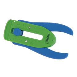 Pinza spelafili bio-based precisione sezioni 0,12-0,8 mm² ergonomica cablaggio elettrico
