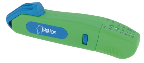 Coltello spelafili bio-based multifunzione taglio 4-28 mm impugnatura ergonomica per elettricisti