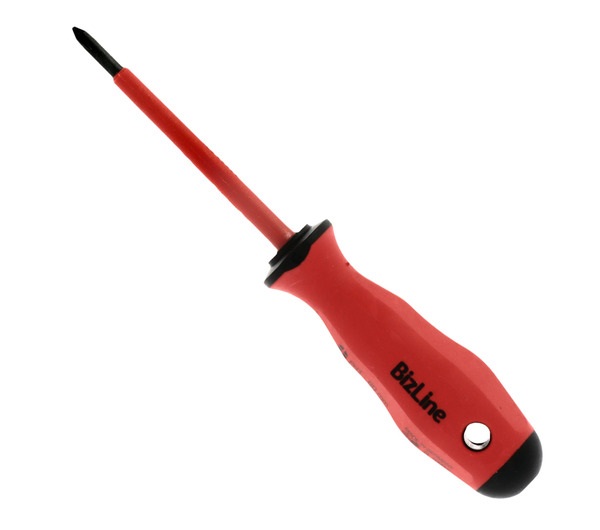 Cacciavite isolato VDE PH1 80mm per lavori elettrici precisione sicurezza ergonomico