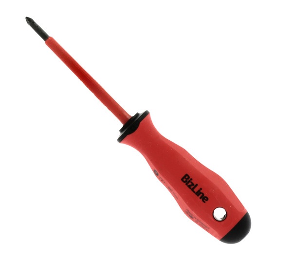 Cacciavite isolato PZ1 80mm ergonomico per elettricisti