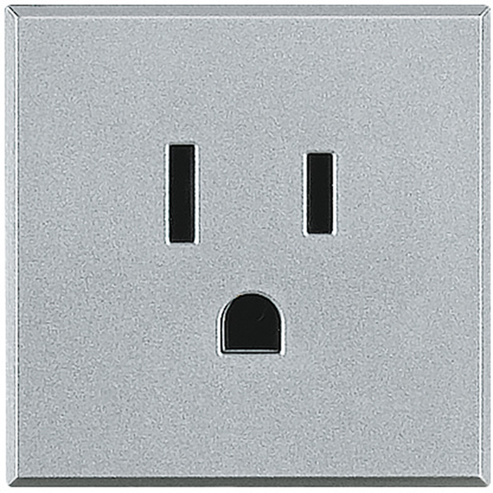 Presa 2P+T 15A 127/250Vac standard americano per uso residenziale e commerciale