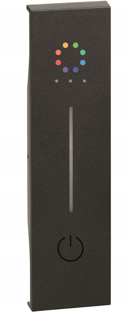 Interruttore wireless smart BTIKG39 nero, plastica alta qualità, controllo intuitivo per impianti elettrici moderni