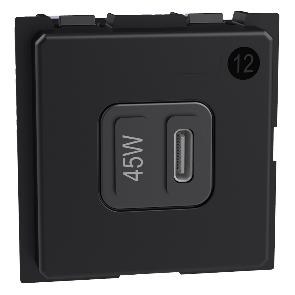 Caricatore USB Tipo C 45W Power Delivery per uso domestico e professionale