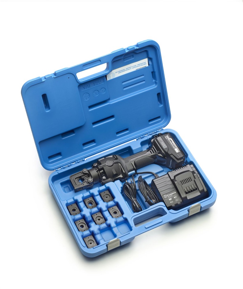 Kit utensile B450ND-BV con coppie matrici per crimpatura professionale elettrica