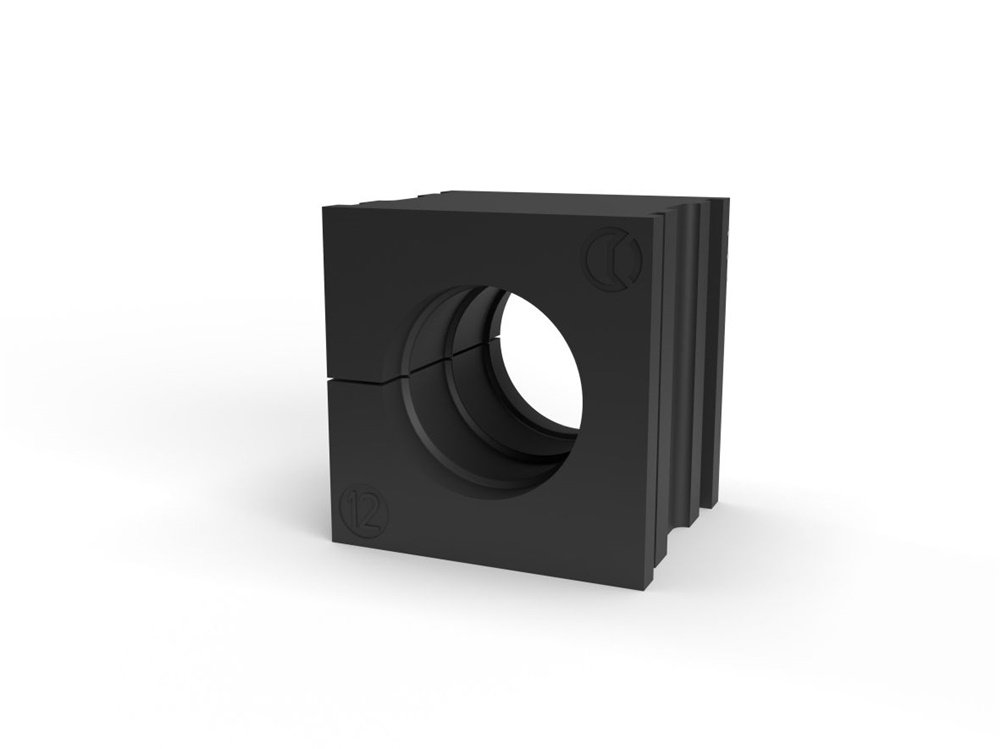 Gommino TPE Nero IP66 Passacavi 1 Cavo 12-13mm Installazione Industriale