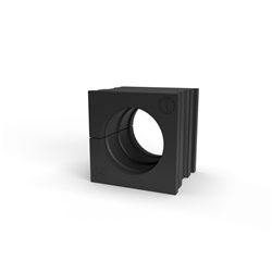 Gommino TPE Nero IP66 Passacavi 1 Cavo 14-15mm Installazione Industriale