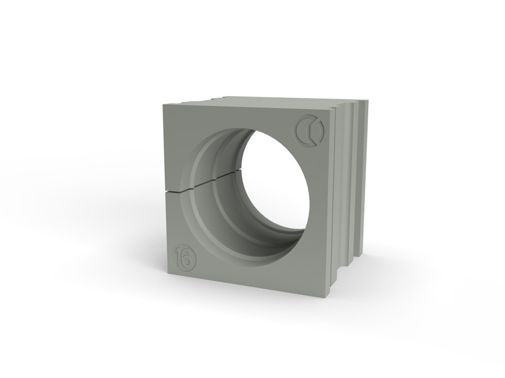 Gommino TPE Grigio IP66 Passacavi 16-16,5mm Installazione Industriale